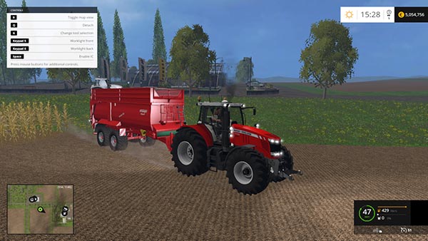 Massey Ferguson 7726 Washable