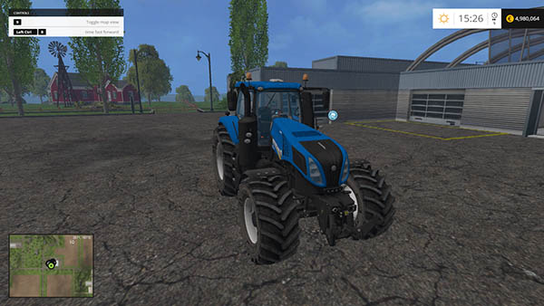 NEW HOLLAND T8 320 WASHABLE