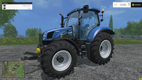 NH T6.160 REAL ENGINE v1.0