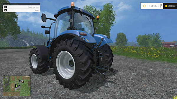 NH T6.160 REAL ENGINE v1.0