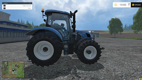 NH T6.160 REAL ENGINE v1.0