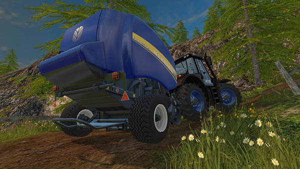 New Holland RollBelt 150 & BB1290 Blue