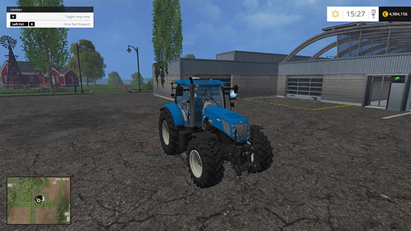 New Holland T7 310 BluePower brighter