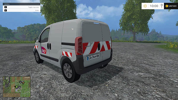 Peugeot Bipper SNCF v1.0