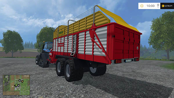 Pottinger Torro 5700 Collecting trailer V1