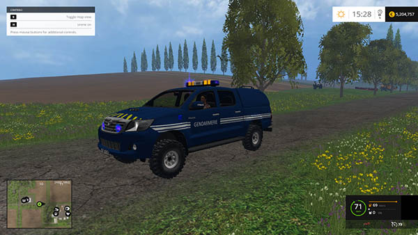 Toyota Hilux Gendarmerie