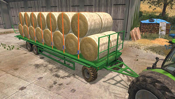 Universal Bale Trailer v1.0