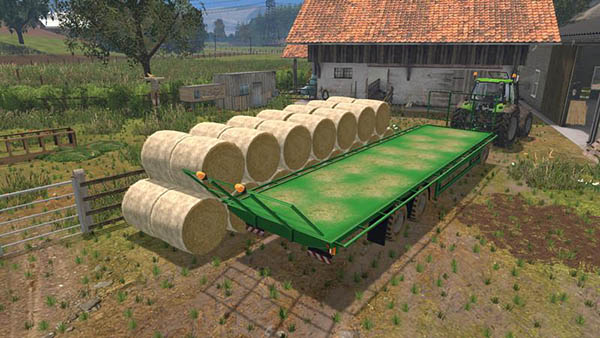 Universal Bale Trailer v1.0