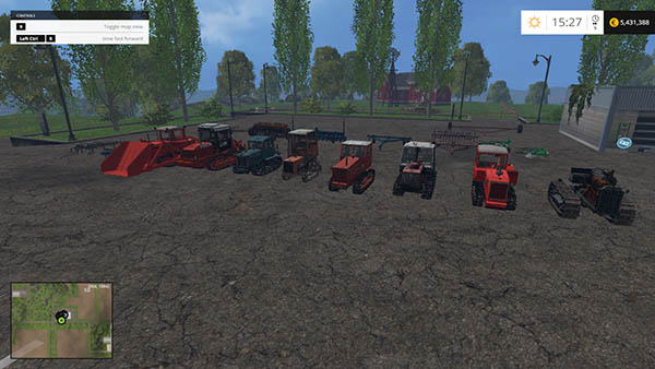 Crawler Tractors Pack