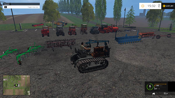 Crawler Tractors Pack