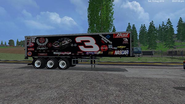 Dale Earnhart Cat Truck and Trailer V 1.0