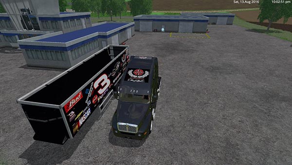 Dale Earnhart Cat Truck and Trailer V 1.0