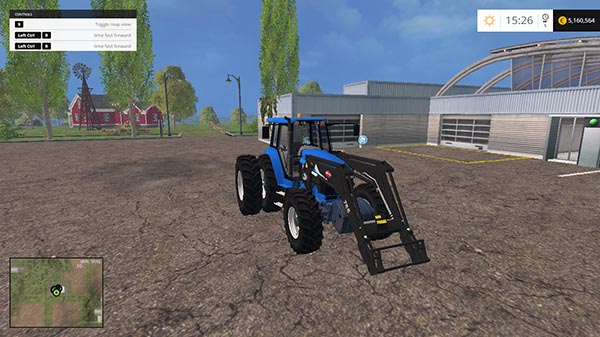 FORD 8970 US WITH Front Attacher