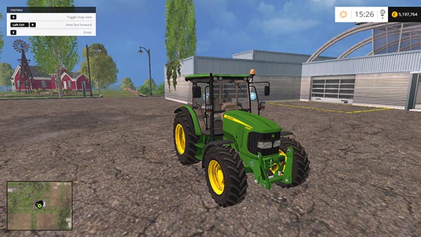 John Deere 5080M Washable