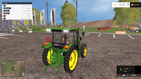 John Deere 5080M Washable