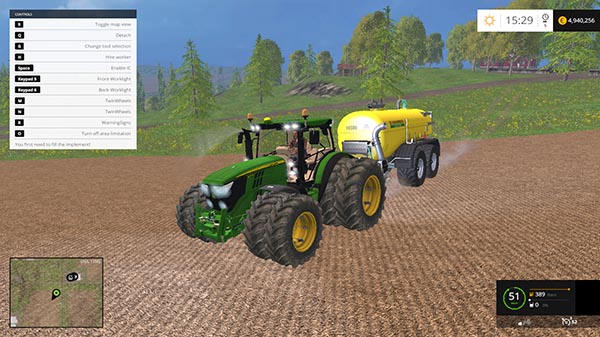 John Deere 6R Pack