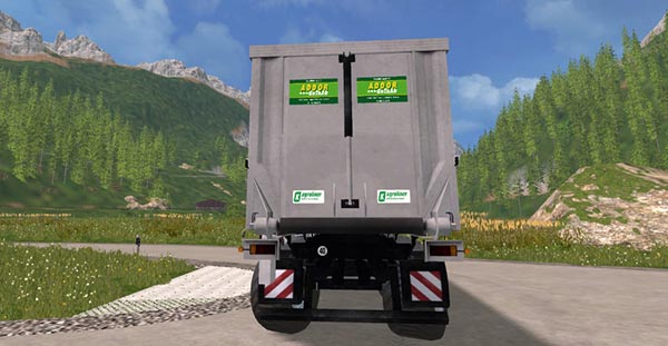 Kroeger SRB35 mit Addor Gstaad logo