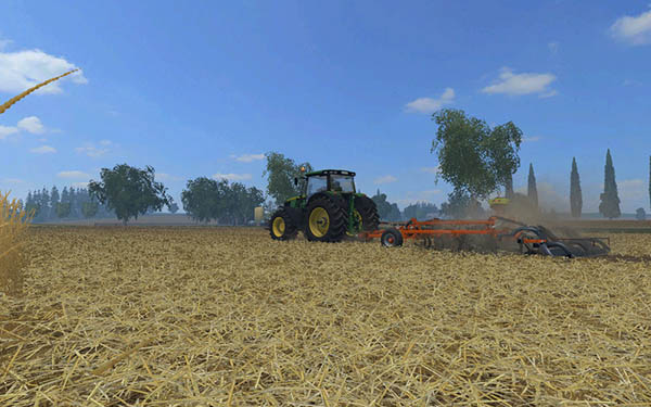 Laumetris trailed arrow type harrow cultivator SL-4T