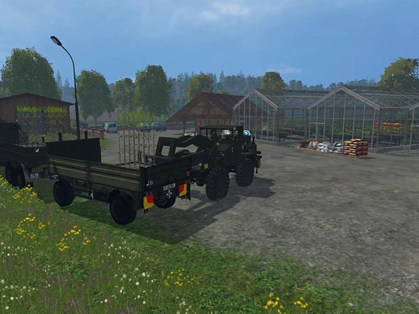 MAN Kat I with turntable