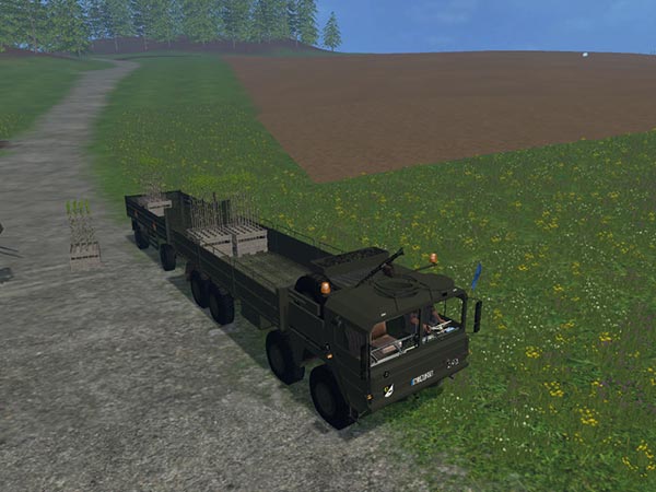 MAN Kat I with turntable