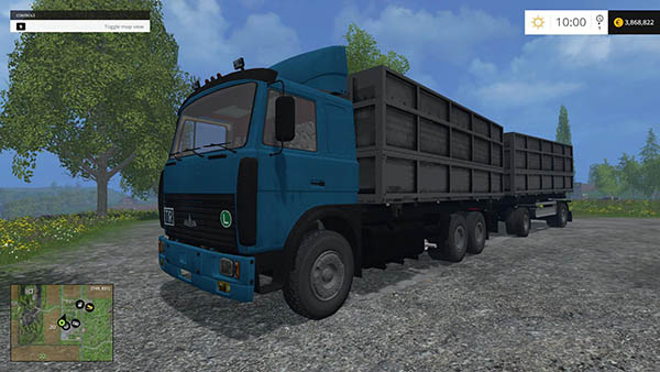 Maz 630308 + Trailer