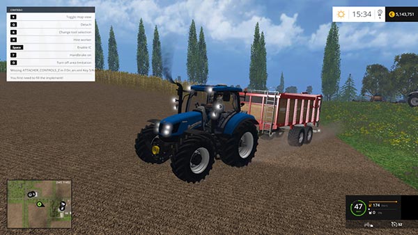 New Holland t6.160 v 1.0