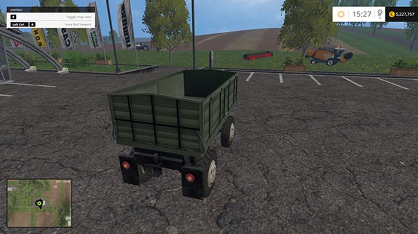 Remorca auto 10 tone