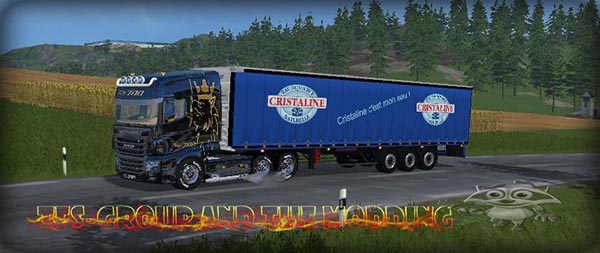 SCANIA BLEU BLACK 700EVO