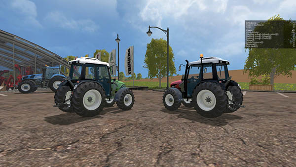 Same Dorado 86 and Deutz-Fahr Agroplus 87