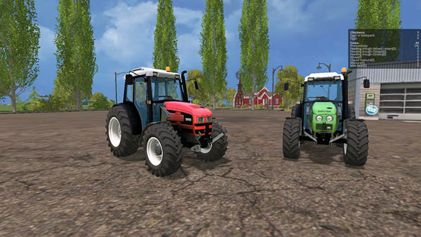 Same Dorado 86 and Deutz-Fahr Agroplus 87