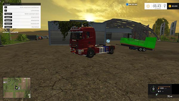 Scania 144L Agrar V1