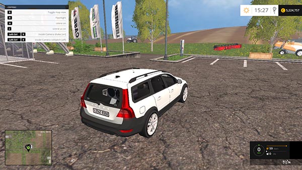 Volvo V70 Radar embarque gendarmerie