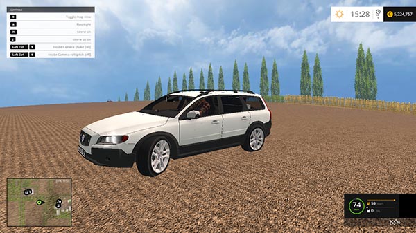 Volvo V70 Radar embarque gendarmerie