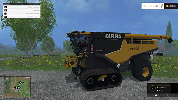 Claas Lexion 780TT CAT v 1.0