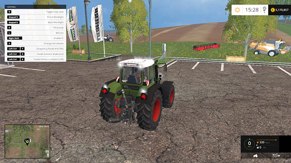Fendt 818 Vario TMS v 1.0 