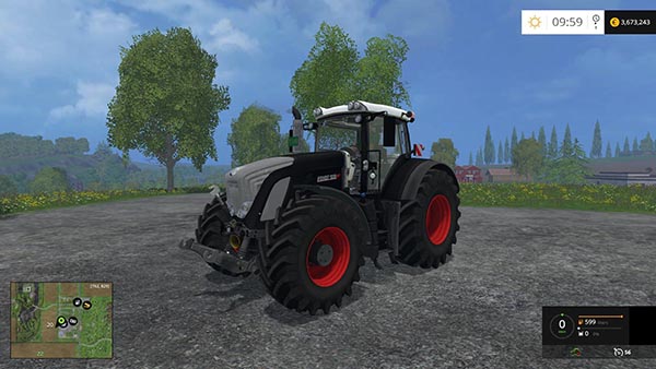 Fendt 939 Full black v1.0
