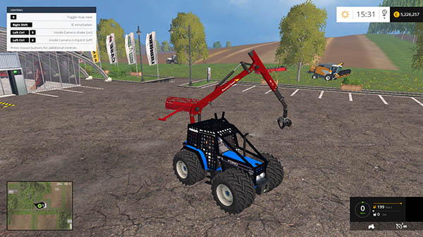 Ford 8340 Forestry v 1.0