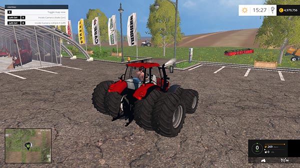 Huerlimann XL130 Twin Wheels Red