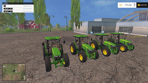 John Deere 5M FH series pack v 1.0