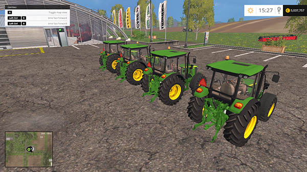 John Deere 5M FH series pack v 1.0