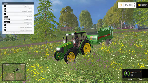 John Deere 5M FH series pack v 1.0