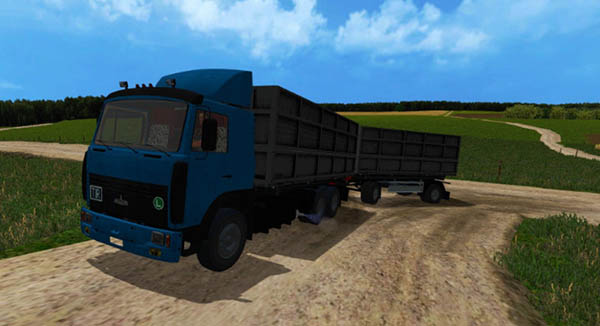 Maz 630308 + Trailer v 1.0 