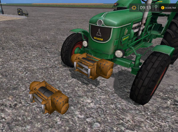 Mounted winch v 0.9 Beta 