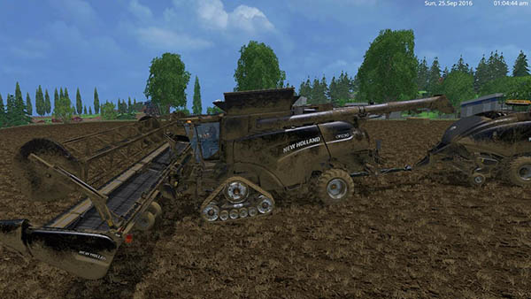 NH PACK BONES EAGLE355TH + KRONE AUTOSTACK v 1.0