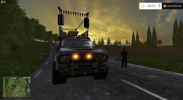 Partywagen Dodge v 1.1 