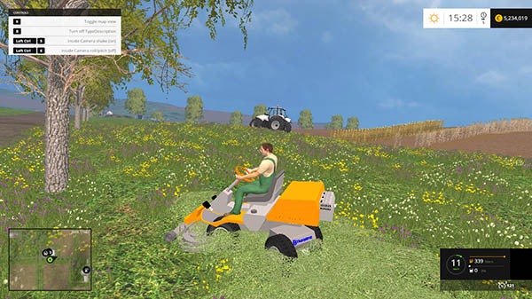 Riding mower Husqvarna v 1.0