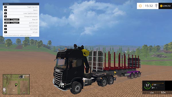 SCANIA 730 FOREST PACK