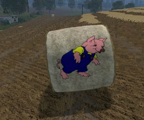 Textur Heu Stroh Ballen v 2.0