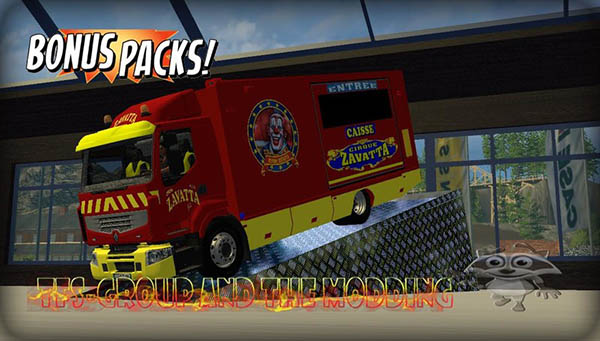 ZAVATTA CAISSE DU CIRQUE + TRAILER TFSGROUP v 1.0