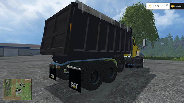 CAT T660 Tri Axle Dump v 1.0